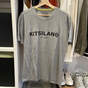 Mens Gray lululemon 5 Year Basic Tee